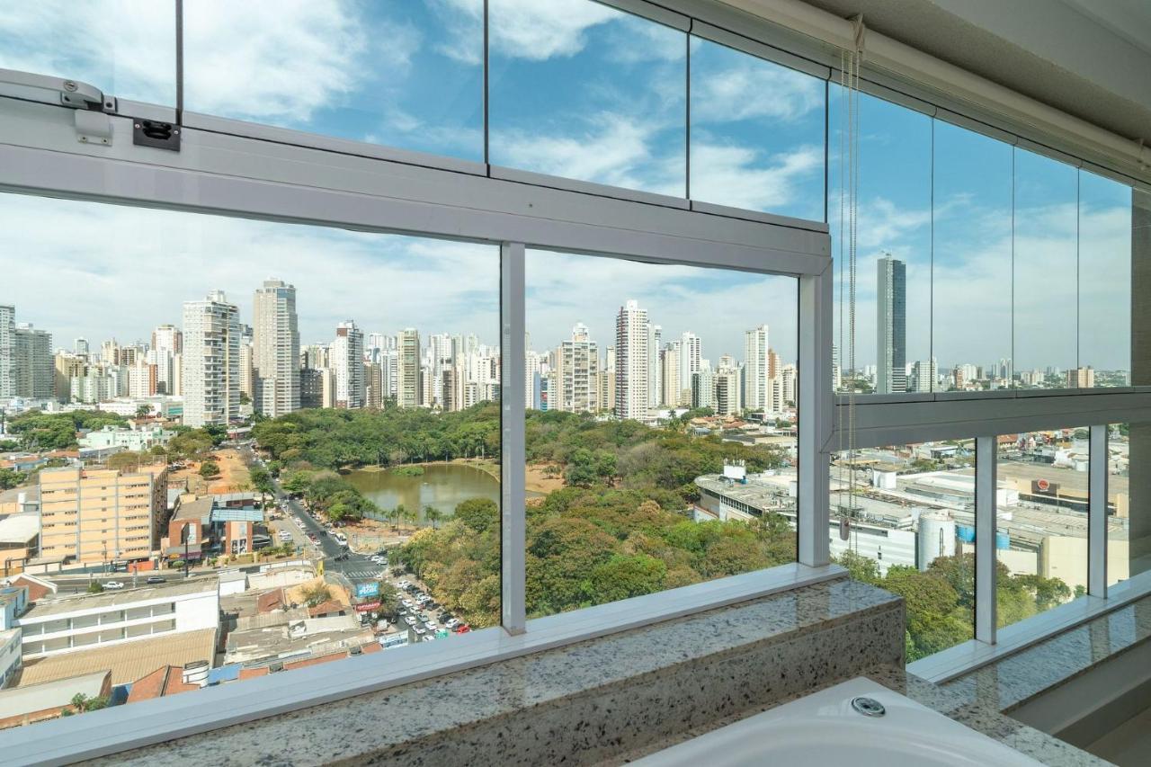 Apartamento De 1 Quarto Com Vista Para O Parque Vaca Brava E Com Jacuzzi No Setor Bueno - El1802 Гоянія Екстер'єр фото